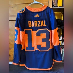 NHL New York Islanders AUTHENTIC 2024 Stadium Series Barzal Jersey | Size 50